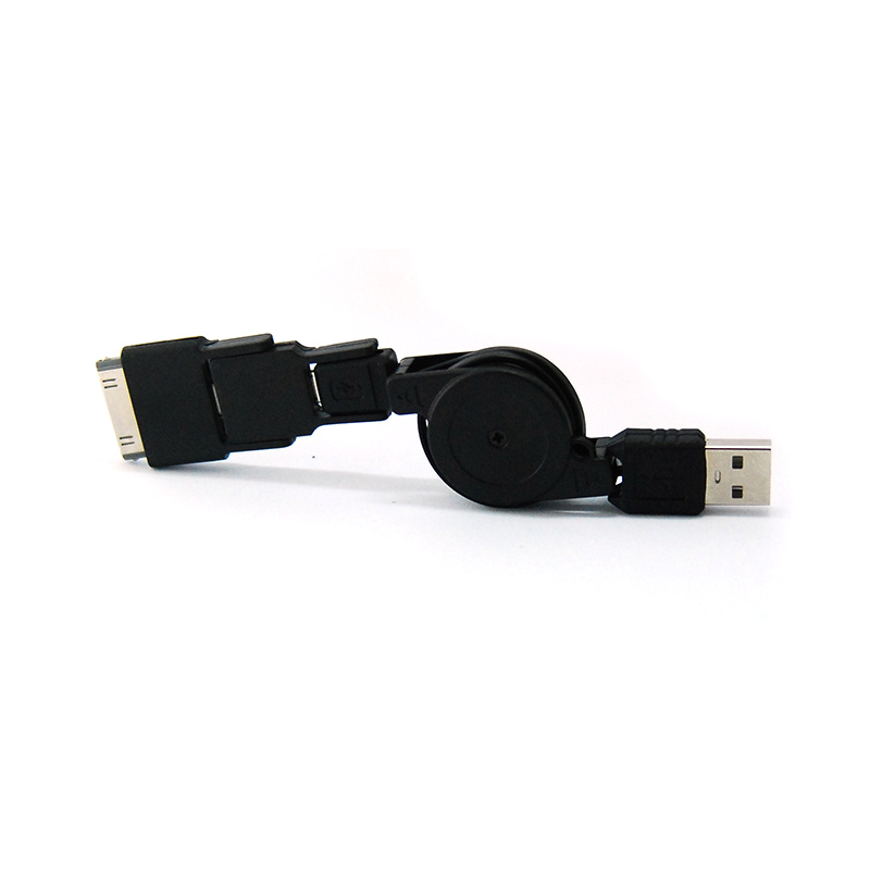 Retractable USB 3-in-1 Adaptor - IT Corporate Gifts